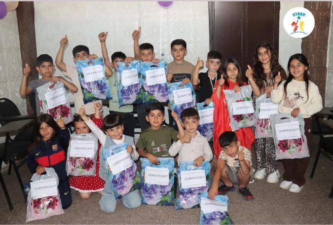 Kindergruppe schickt Grüße an den Verein